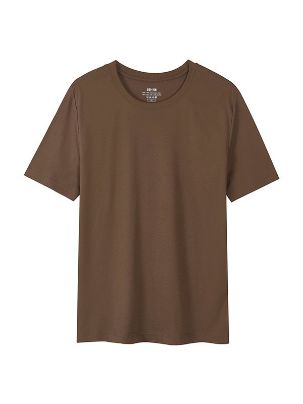Men's Liquid Ammonia Cotton Short Sleeves-5