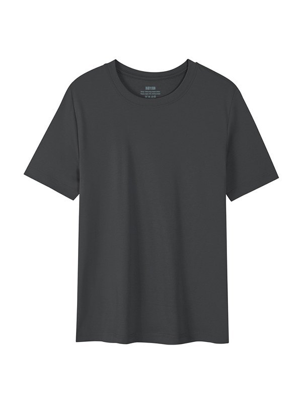 Men's Liquid Ammonia Cotton Short Sleeves-4