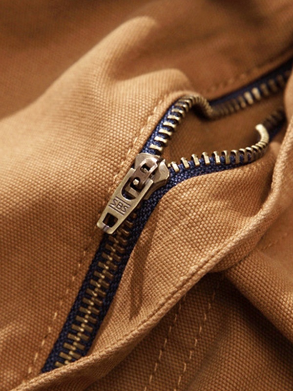 Men's Bib Overall Loose Cargo Jumpsuit-2