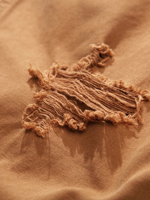 Men's Bib Overall Loose Cargo Jumpsuit-3