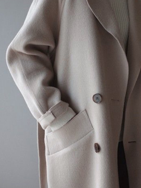 Double Breasted Belted Jacket-2