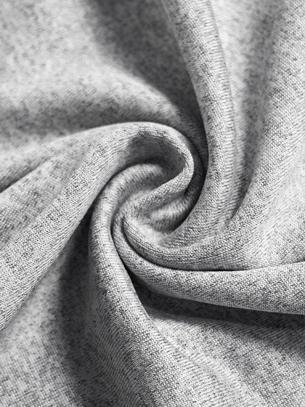 Solid Crew Neck Long Sleeve Mermaid Maxi Dress-6