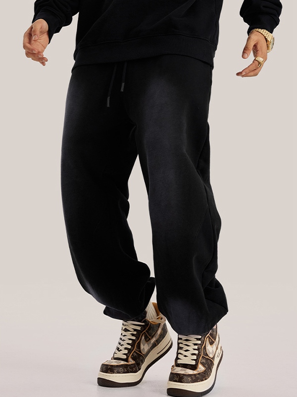 Men's Ombre Bound Feet Sweatpants-1