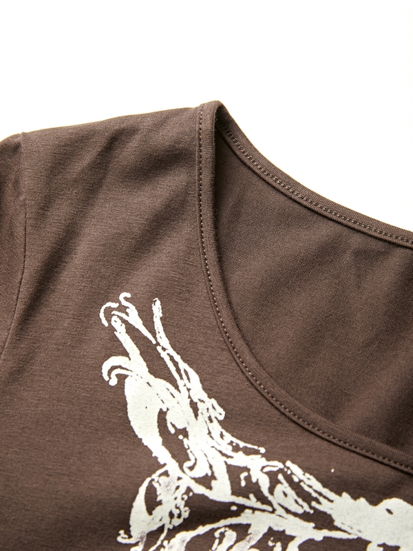 Justice Goth Punk Long Sleeve Tee-5