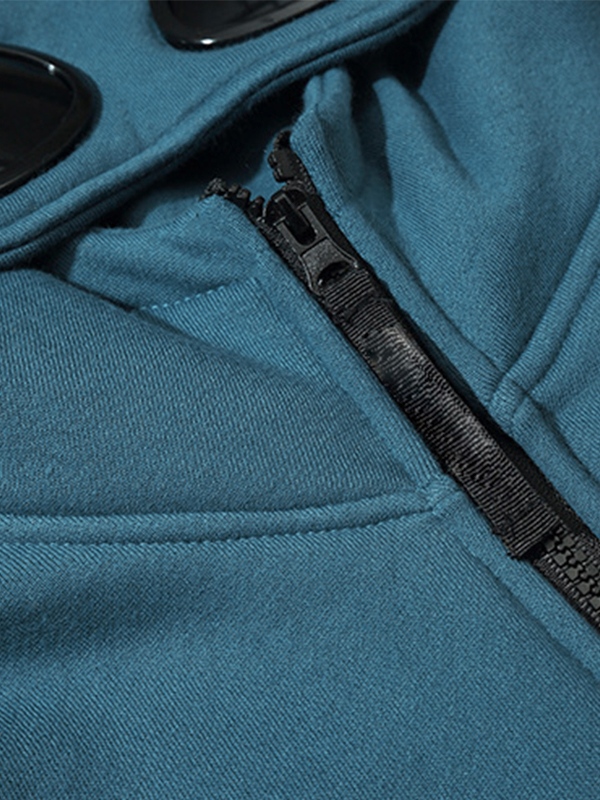 Men's Lense Zipper Oversized Hoodie-3