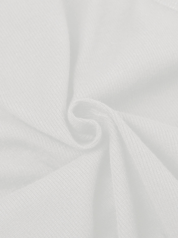 Letter Print Ribbed Cropped Tank Top-1