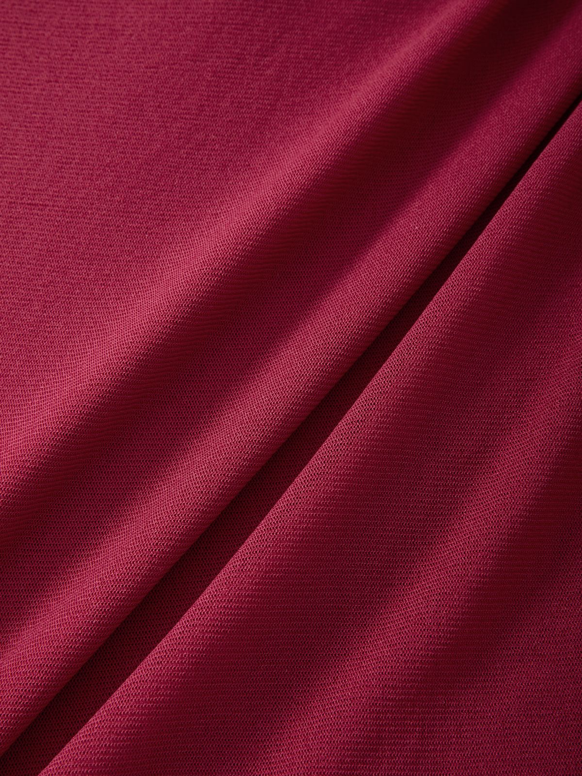 Lace Trim Tie Front Long Sleeve Blouse-7