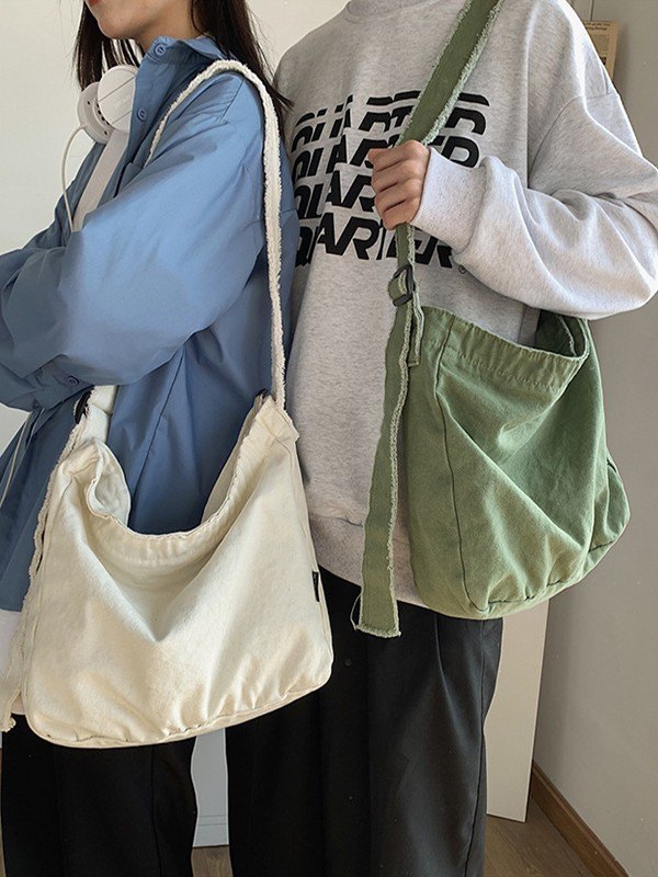 Vintage Distressed Crossbody Bag-1