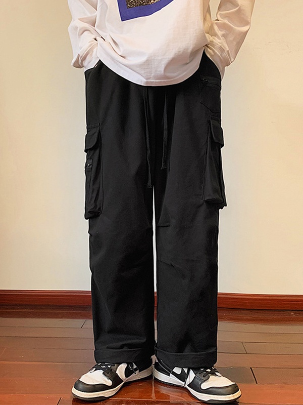 Men's Pocket Patch Skate Cargo Pants-1