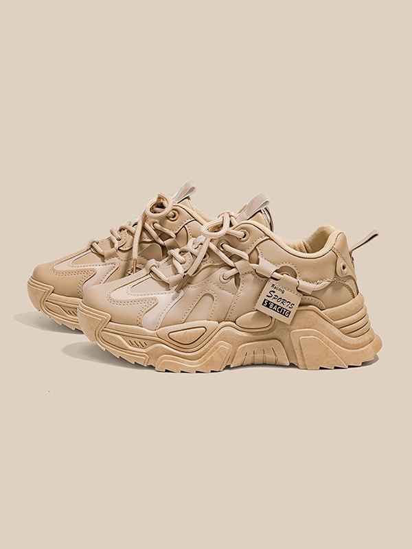 Logo Detail Chunky Sneakers-2