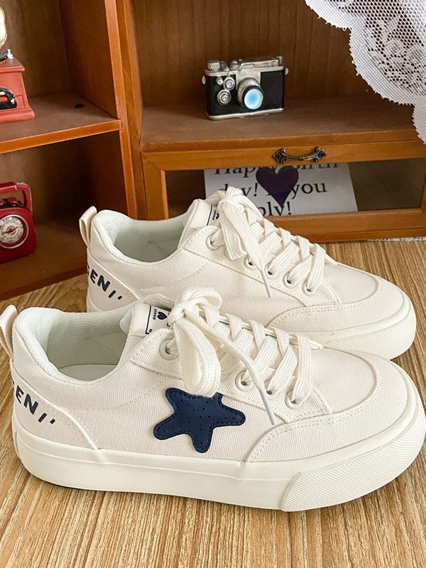 Star Alphabet Flat Sneaker-1