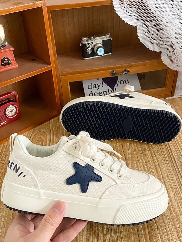 Star Alphabet Flat Sneaker-4