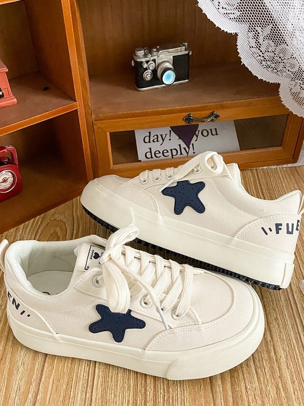 Star Alphabet Flat Sneaker-2