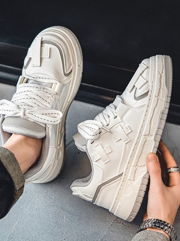 Men's Cross Patch Casual Sneakers-3