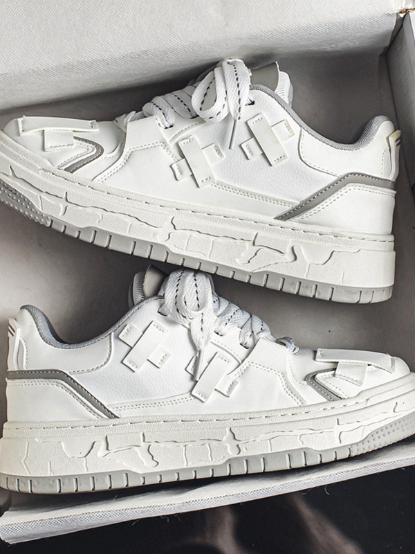 Men's Cross Patch Casual Sneakers-1