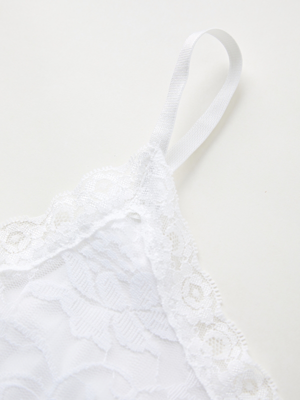 Lace See Through Cami Top-5