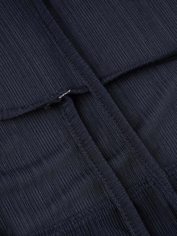 Solid Color Backless Long Sleeve Knit-6